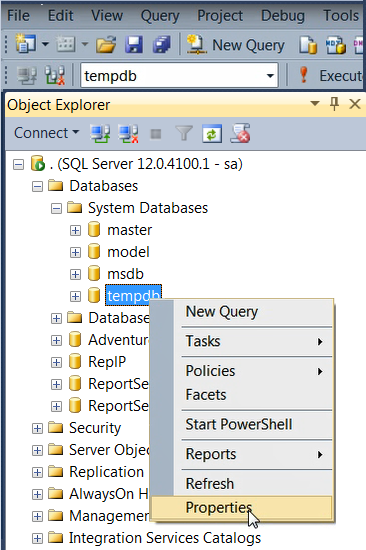 Ms sql server как разделить tempdb на несколько файлов