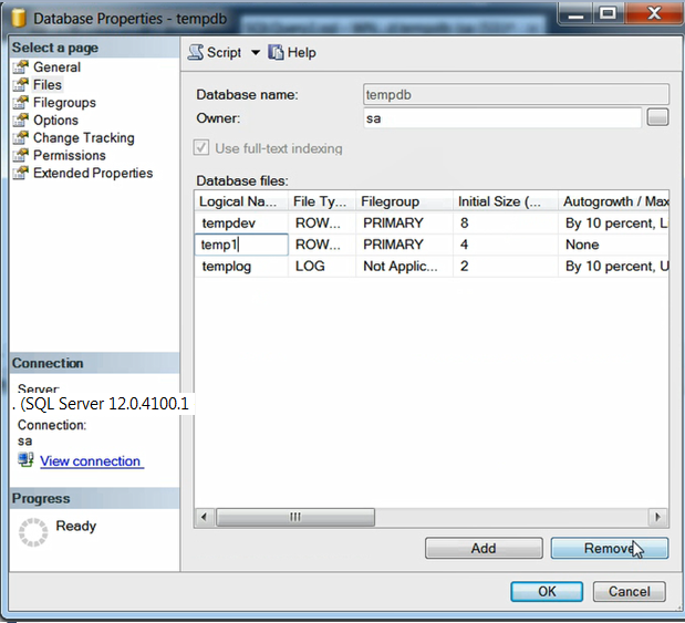 Дополнительный файл. Tempdb параметры. Tempdb SQL 2005. SQL добавить tempdb initialize. Result DB файл.