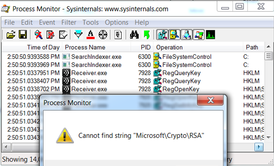 crypto rsa machinekeys windows