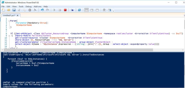 powershell-script-to-find-sql-instances-on-remote-server-sqlgeekspro