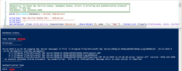 Powershell Script To Validate Sql Servers Sqlgeekspro